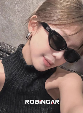 jennie同款GM猫眼墨镜女高级感防紫外线防晒近视太阳眼镜rococo男