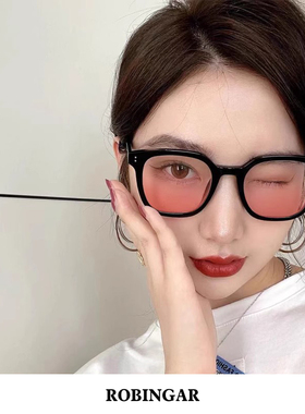 腮红潮墨镜女防紫外线强光男款