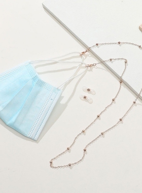 国潮千禧墨镜眼镜网红墨镜带链条太阳镜复古结婚接亲伴娘拍照