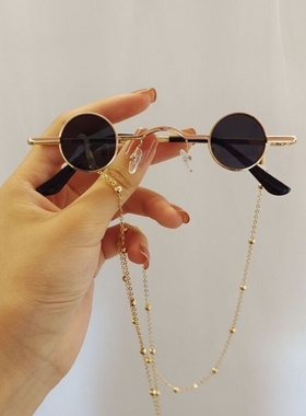 眼镜链挂脖空心链眼镜链金属眼镜链子挂脖太阳镜挂链墨镜