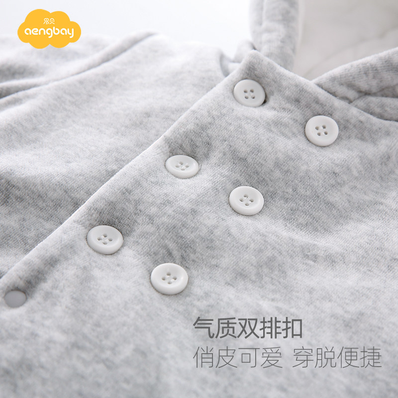 aengbay宝宝冬季超洋气加厚棉衣 aengbay连身衣/爬服/哈衣