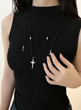 十字架项链中性风七夕礼物