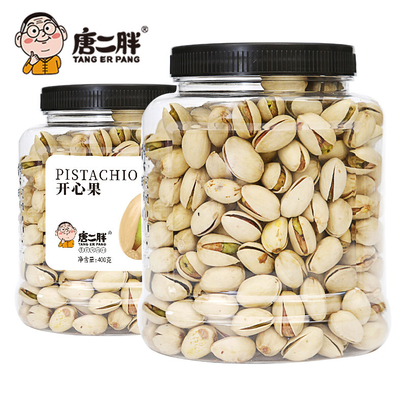 唐二胖400g罐装即食孕妇开心果 唐二胖开心果