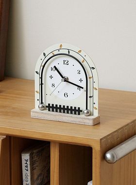 WOZOOM屋准玄关摆台式时钟装饰