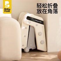 babypods slip slides indoor home small baby slide folding toddler kids toy family playground