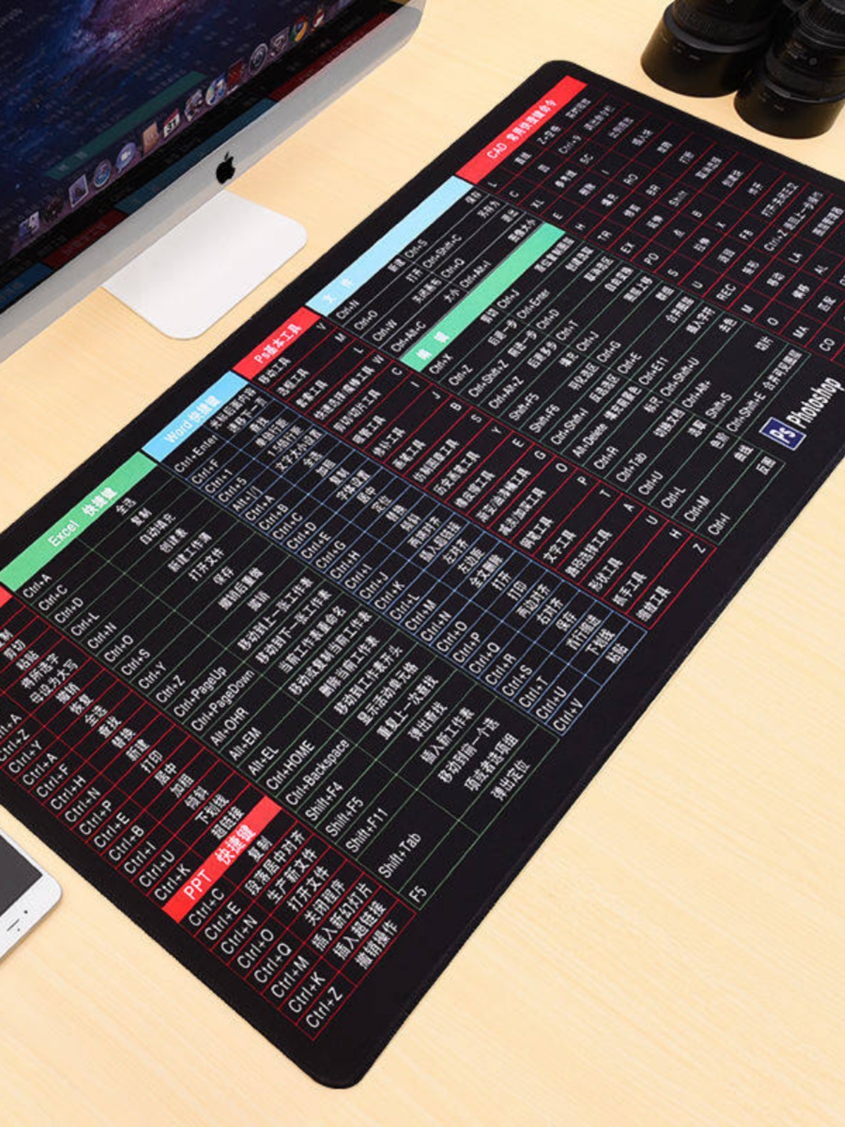 Altium PCB鼠标垫Allegro PADS工程师适用高清防滑快捷键鼠标垫 - 图2