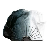 Настоящий фанат шелкового танца взрослые двойной рост китайского стиля квадратного градиента танца Янге Классический Инь и Ян Танц фанат