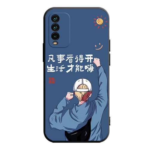 适用小米红米note9 4g手机壳M2010J19SC潮情侣redminote9 4g软壳hm防摔情侣radmi网红n0te9 4g创意redm保护套 - 图3