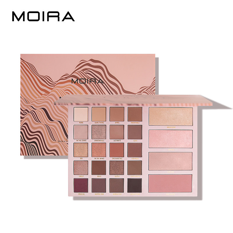美国moira24色综合ins超火彩妆盘 Aromastar美妆海外眼影