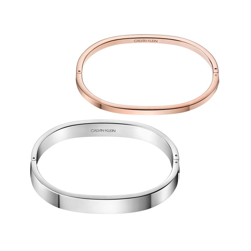 ck /calvin klein护刻系列银色手镯 天猫国际时尚直营手镯