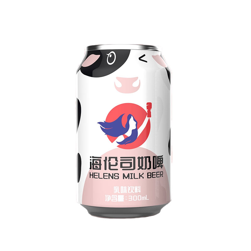 Helens海伦斯奶啤 300ml*12罐乳酸饮料品啤酒整箱 海伦司奶啤冻球_Helens海伦司_咖啡/麦片/冲饮-第4张图片-提都小院