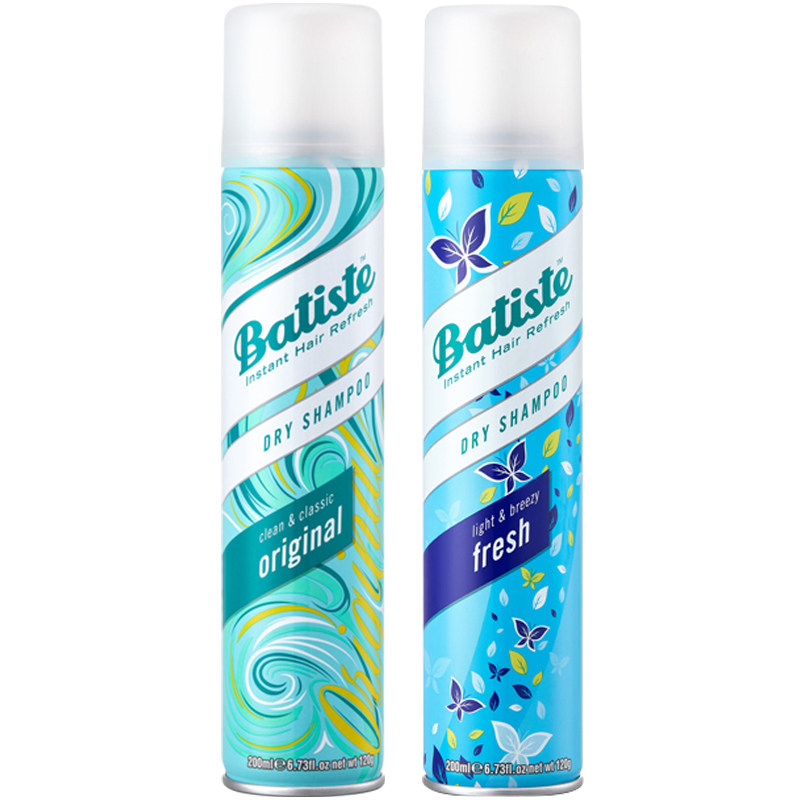 碧缇丝batiste免洗头发喷雾头发 切迟杜威海外洗发水
