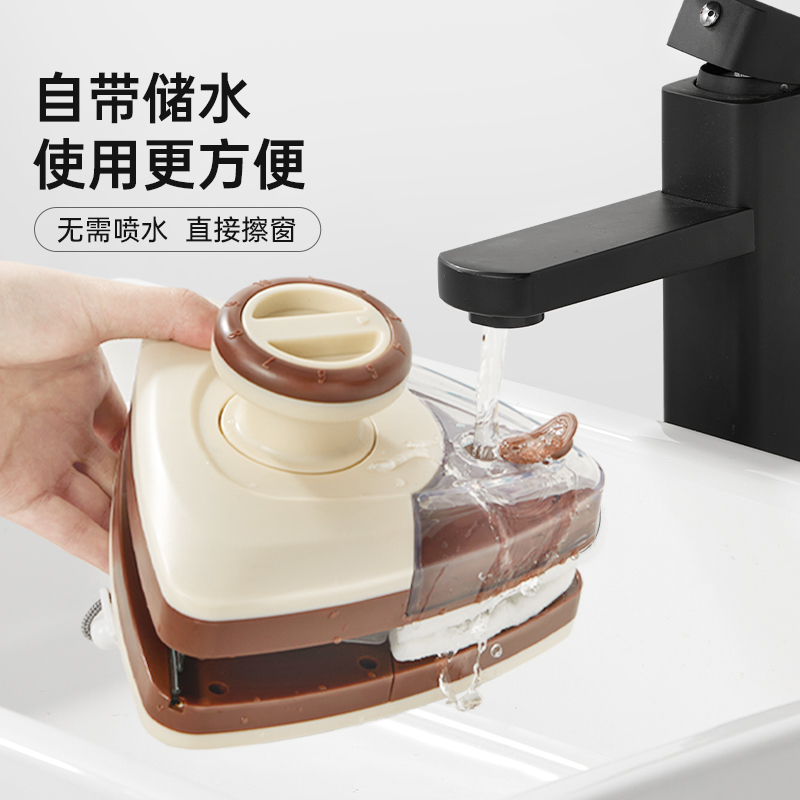 家杰优品擦玻璃神器家用专业双面擦高层窗户窗外专用保洁家政工具