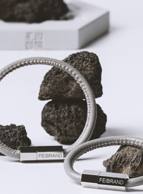 情侣皮质简约香薰香味手链手环