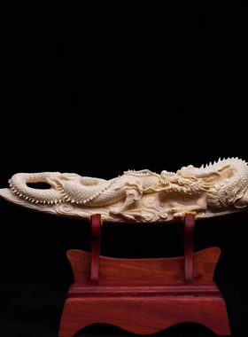 猛犸牙小素摆家居摆件装饰品客厅玄关办公室收藏品乔迁新居礼品