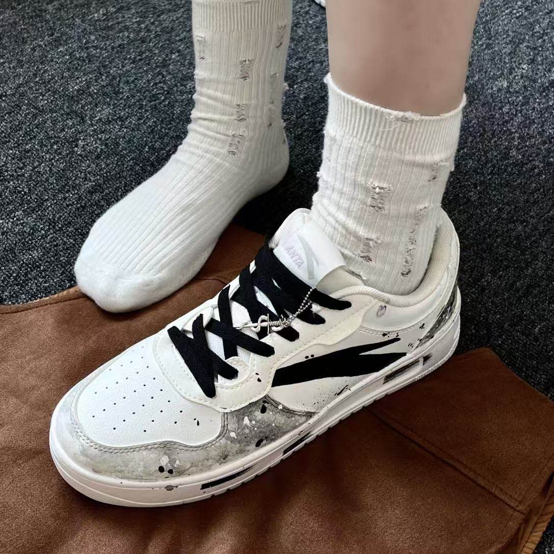 定制球鞋安踏轻松 黑曼巴2.0 舒适时尚百搭防滑耐磨轻便低帮板鞋,淘宝优惠券,粉丝福利购,淘宝优惠卷