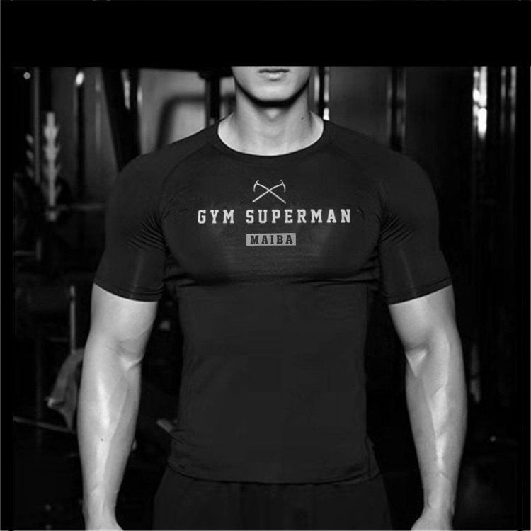 健身服短袖男高弹力速干衣运动跑步t恤紧身篮球训练半袖透气上衣,淘宝优惠券,粉丝福利购,淘宝优惠卷