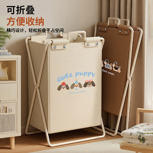 脏衣篮可折叠家用高颜值浴室脏衣篓卫生间放衣服神器脏衣服收纳筐 - 图1