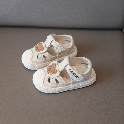 男童包头凉鞋2026夏季新款儿童软底学步鞋婴幼儿透气鞋沙滩鞋女童 - 图1