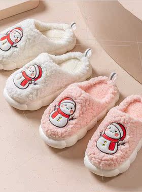 2023 new cotton slippers home slippers thickened warm thick
