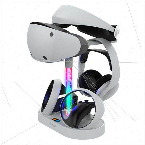PS VR2 magnetic rainbow charging cradle PSVR2 handle cradle - 图0