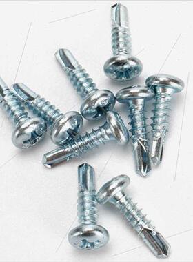 Galvanized cross head pan head drilling screws self-tapping