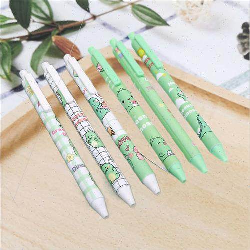 Ins high color value click pen neutral pen ballpoint pen sig - 图0