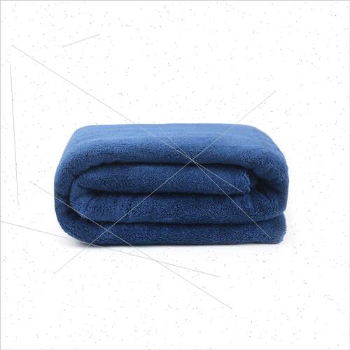 Cotton solid color bath towel swimming fness absorbent towel - 图1