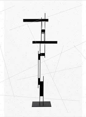Outlet ladder American personalized floor lamp creative livi