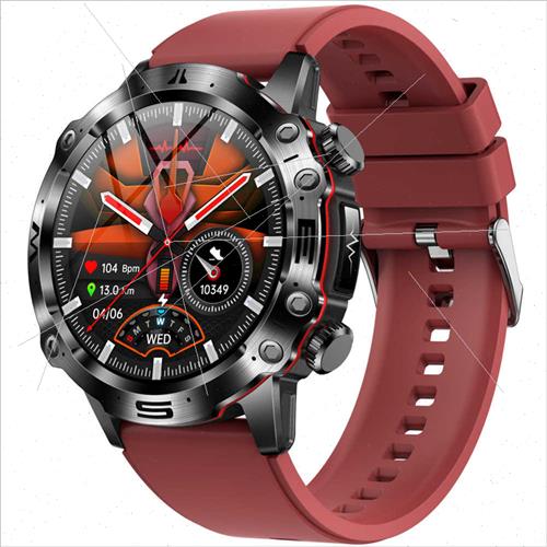 ET482 Smart Watch Outdoor Sports AMOLDE HD ECG Bluetooth Cal - 图1