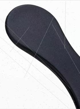 Men Wide Tooth Comb Black Short Tooth Smooth Hair Oil Hair S