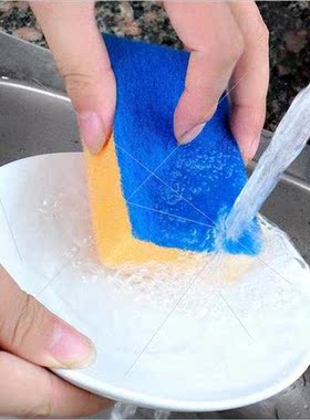 Stain removing cleaning sponge wipe Colorful cleaning sponge