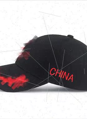 Spring Autumn three-dimensional embroidery baseball cap men