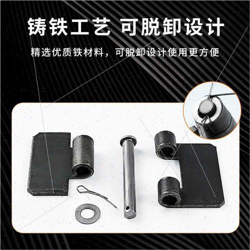 Thickened welded hinges iron door hinges welding automobile - 图2