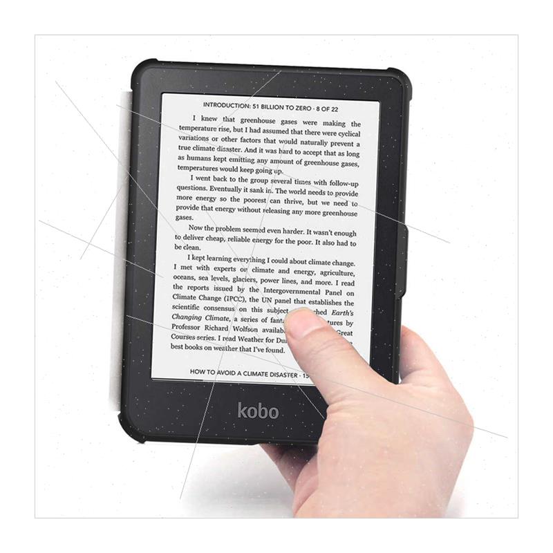 适用Kobo Clara 2e eBook Leather Case TPU Soft Case Kobo N506 - 图3