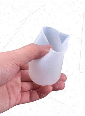 Crystal Drip Glue Wash- licone Measuring Cups DIY Handmade T