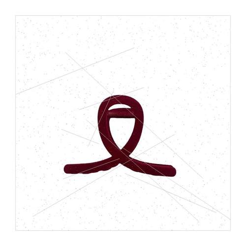 New flocking hair clips back head hair accessories temperame - 图3