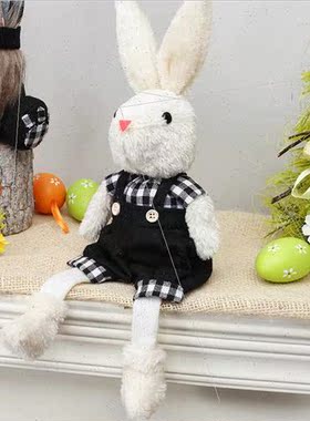 New Easter Decoration Bunny Faceless Elderly Doll Home Decor