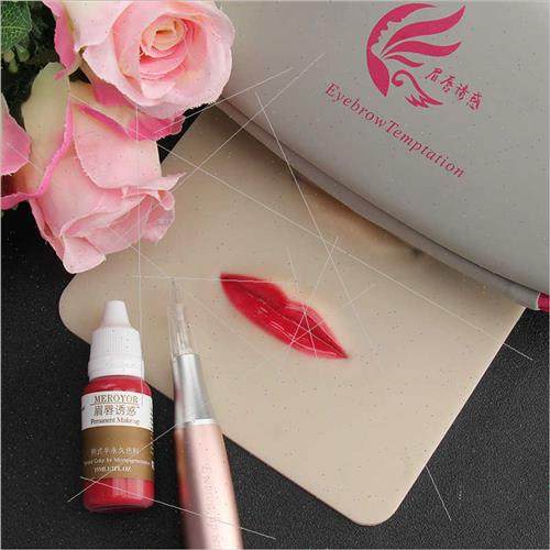 Semi-permanent embroidery practice skin fake skin tattoo eye - 图2