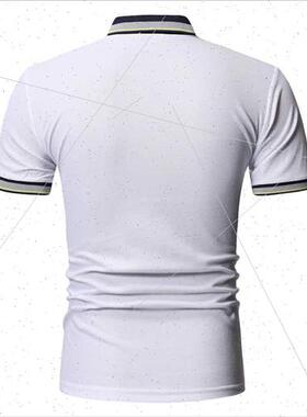 2023 Men casual short-sleeved polo shirt