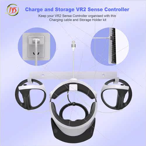 PS VR Headset Grip Wall Storage Stand PS VR2 Storage Stand + - 图1