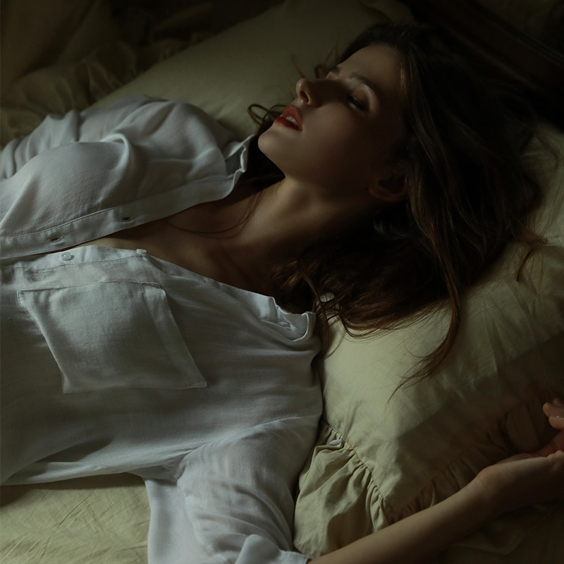 tousyea性感夏纯欲火辣男朋友睡裙 tousyea睡裙