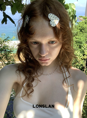 LONSLAN ACC 2025ss 韩系简约清透项链手链ins串珠配饰