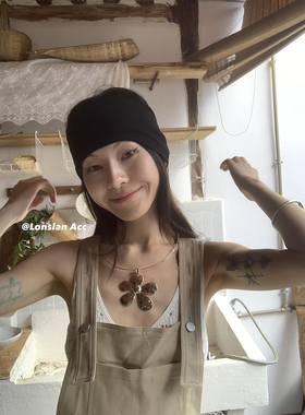 LonslanAcc花花点缀项圈颈链