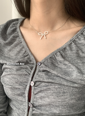 LONSLANACC俏皮可爱蝴蝶细链子
