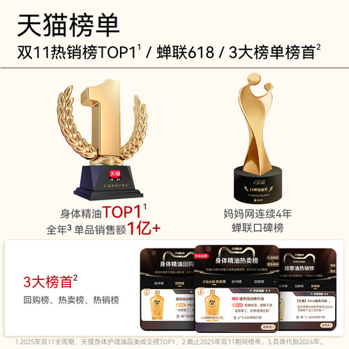 freiol福来抚纹油身体油防纹滋润按摩保湿补水身体护理精华油 - 图3