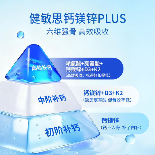Jianminsi Little Blue Strip Lysine Calcium Magnesium Zinc PLUS