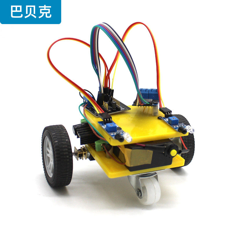 7575型n20智能小车单片机两驱玩具 巴贝克电子专用材料