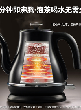 轻奢316L不锈钢烧水壶高颜值泡茶