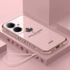 Suitable for OPPOK11 anti-fall soft case with tempered film